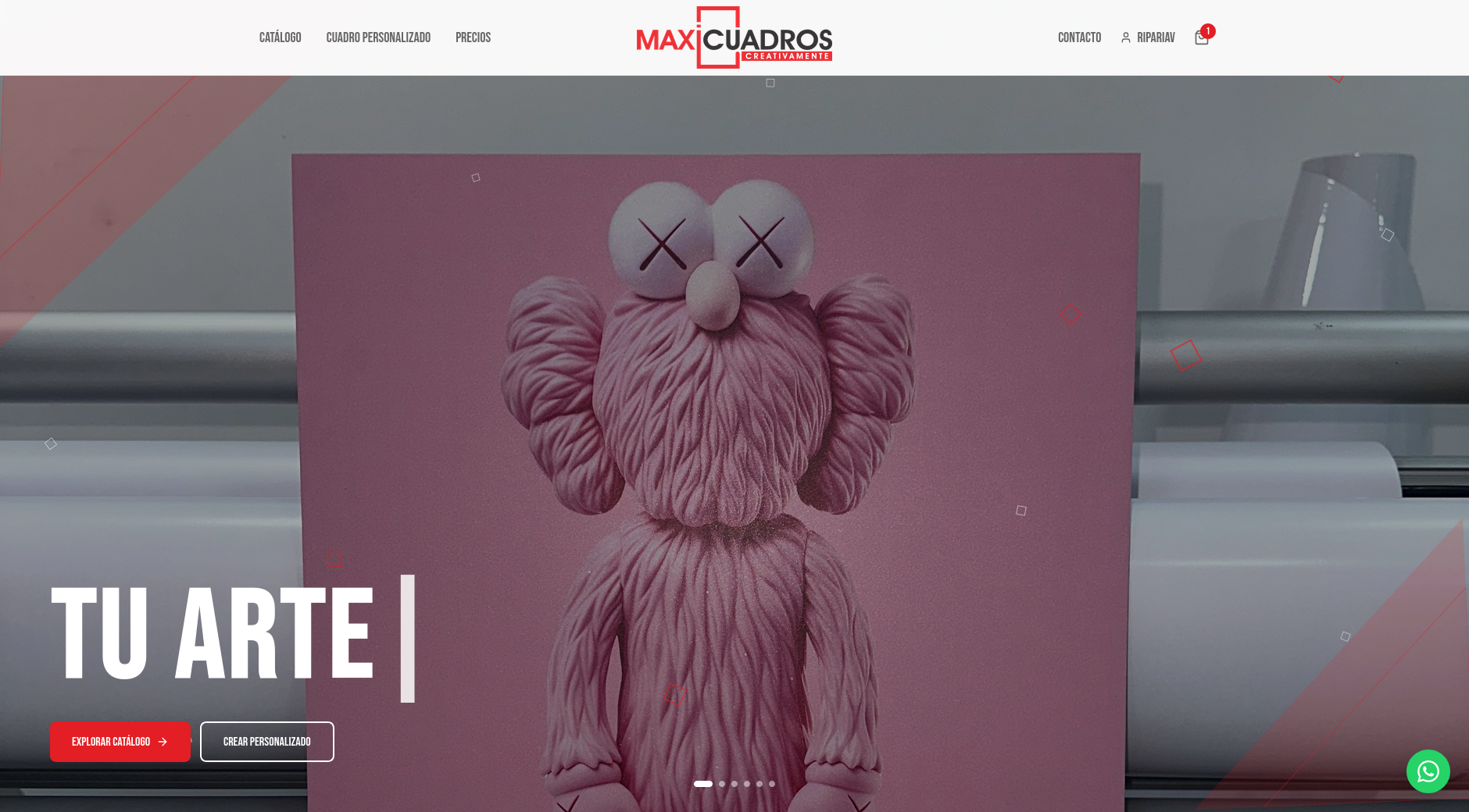 Maxicuadros — E-commerce
